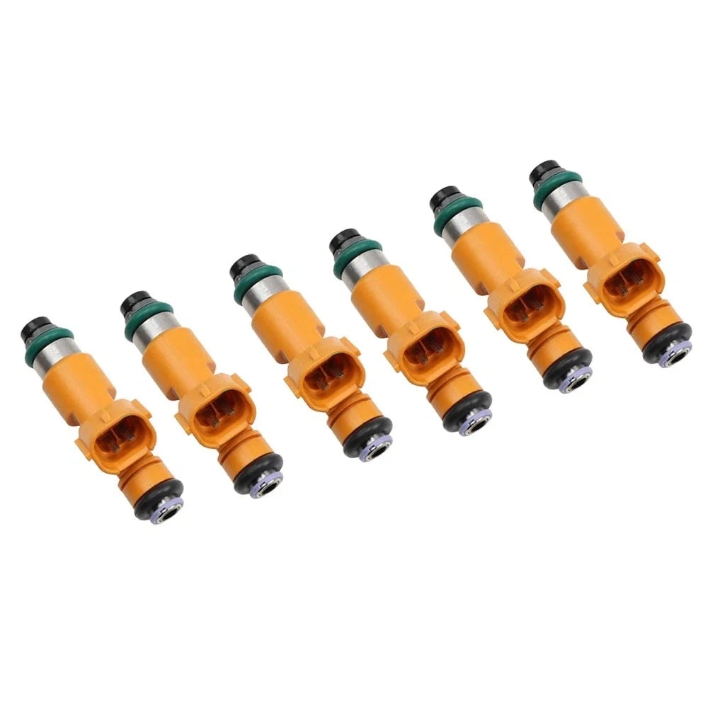 Set of 6 Fuel Injectors for Nissan G37 3.7L 2008-2017