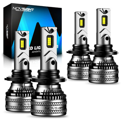 LED Headlight Bulbs 9005 9006 40000LM 6500K - 2X for HB3 HB4