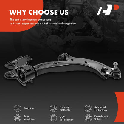 Control Arm with Ball Joint Front Right for Honda CR-V 2007-2011