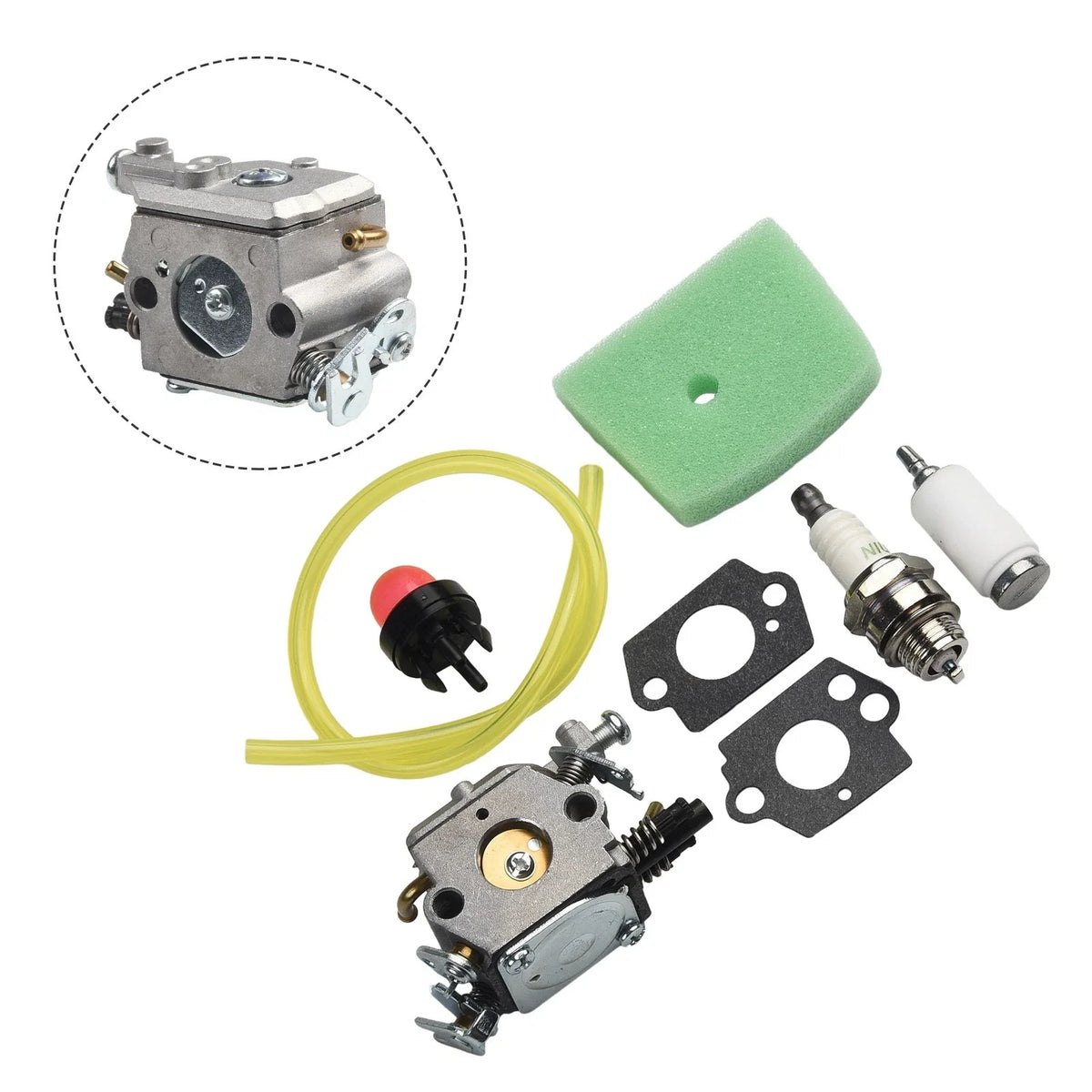 Carburetor Kit with Gasket & Air Filter for 223R 323RJ 325RJX 325RX 326RJX 322L