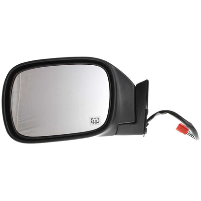 Power Mirror Driver Side Textured Black for Jeep Cherokee 1997–2001 Heated