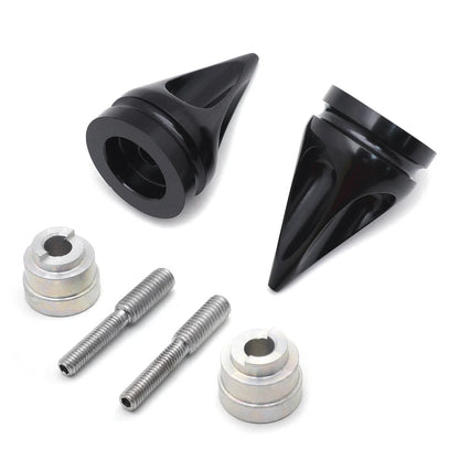 Pair of Chrome Cone Handle Bar Ends for CBR (1993–2007) Honda