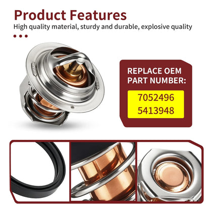 Thermostat & O-Ring Kit for RZR 500 570 800 900 Polaris (2006-2020)