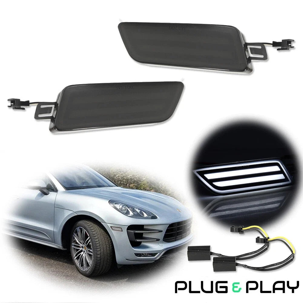 Front Bumper LED Side Marker Light for Porsche Macan (2014–2024)