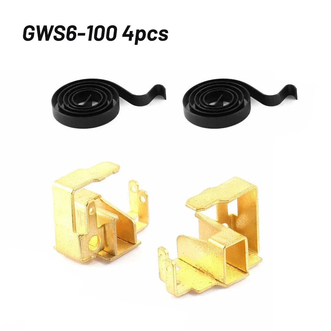 Angle Grinder Carbon Brush Spring Holders Kit for GWS6-10 (2010–2015)