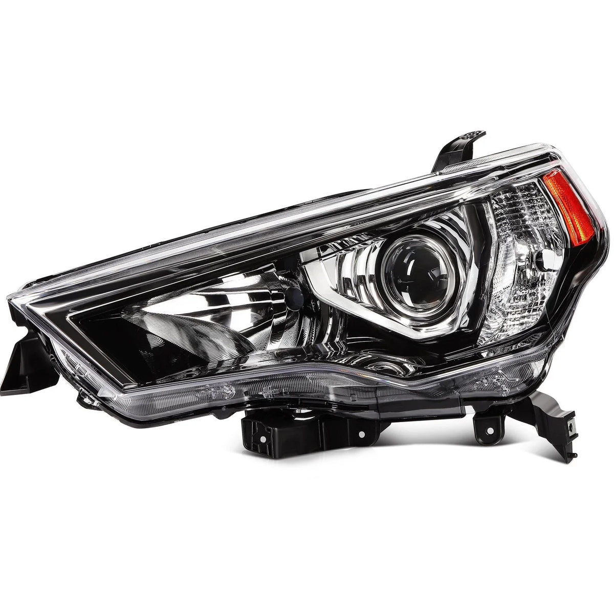 Pair of Black Projector Headlights for Toyota 4Runner (2014–2020)