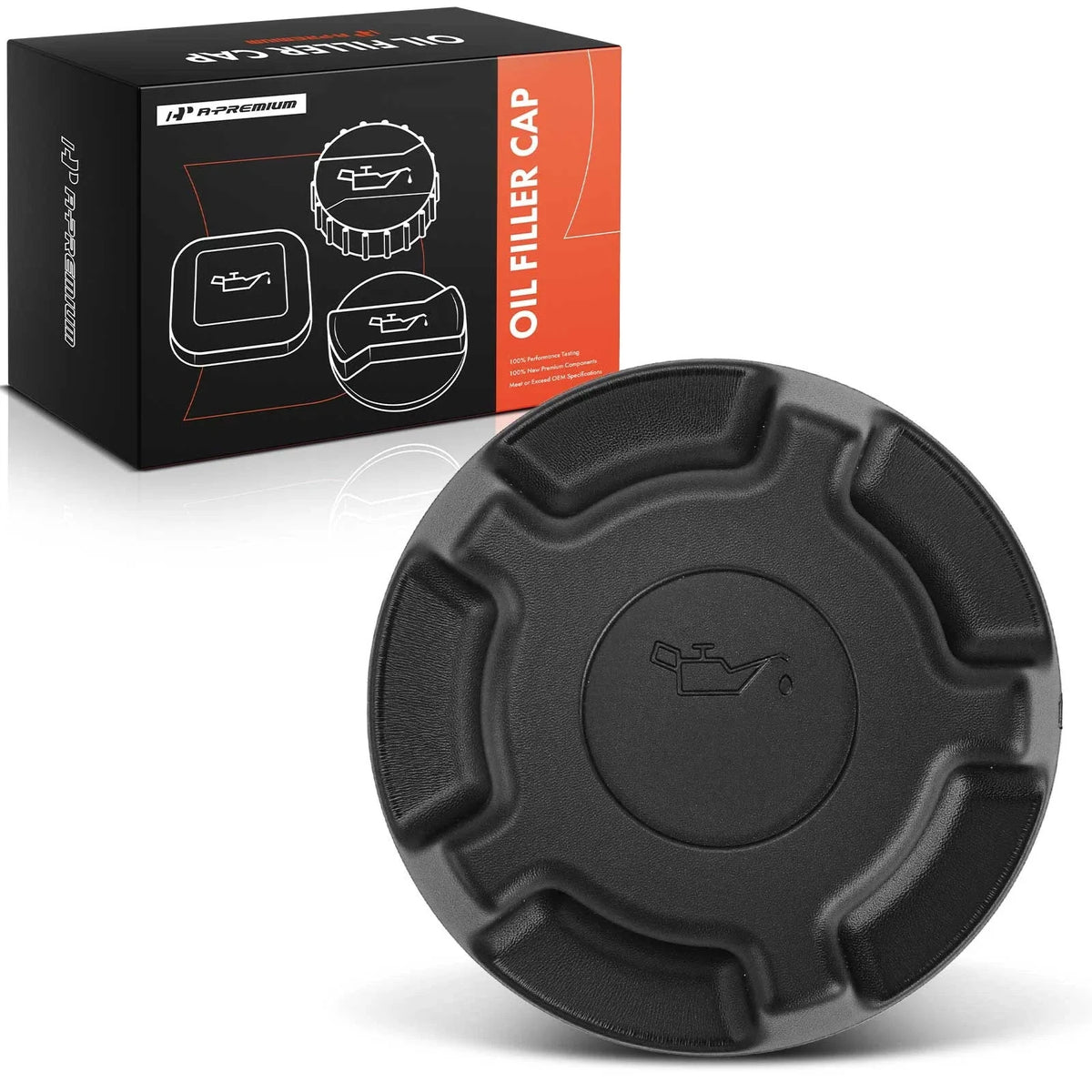 Engine Oil Filler Cap for Ford F-150, F-250, Explorer, Escape, Mustang