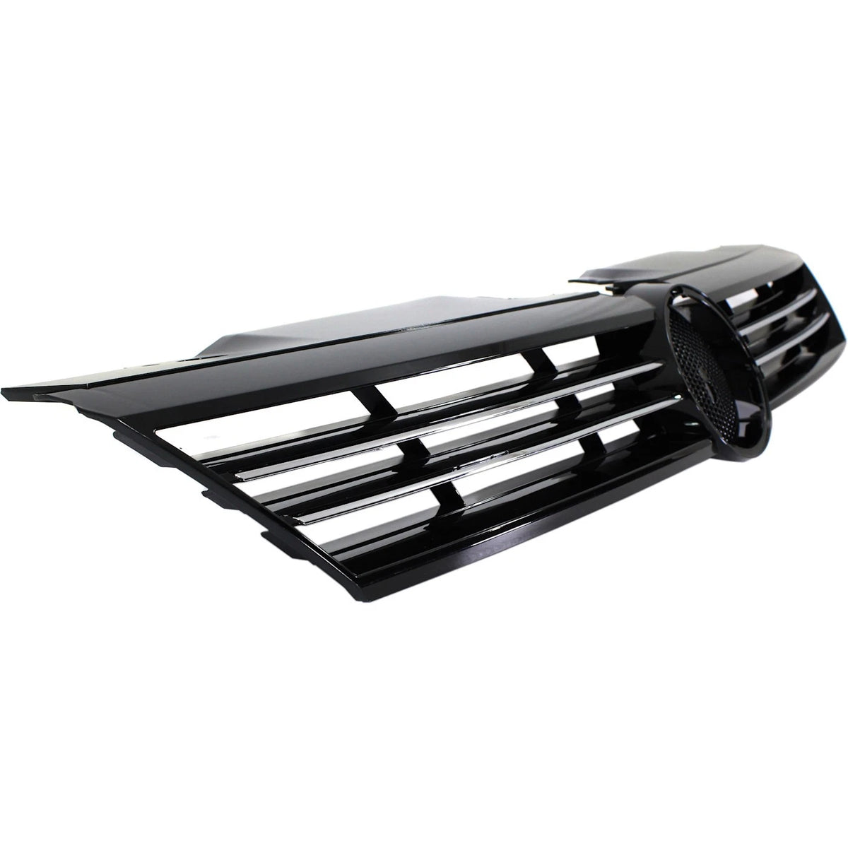 Grille for Volkswagen Jetta (2011–2014) Chrome Shell Black Insert