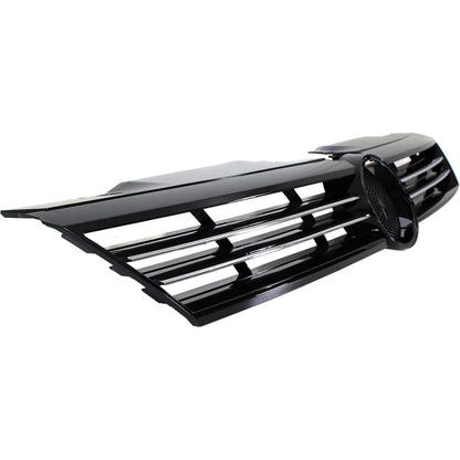 Grille for Volkswagen Jetta (2011–2014) Chrome Shell Black Insert