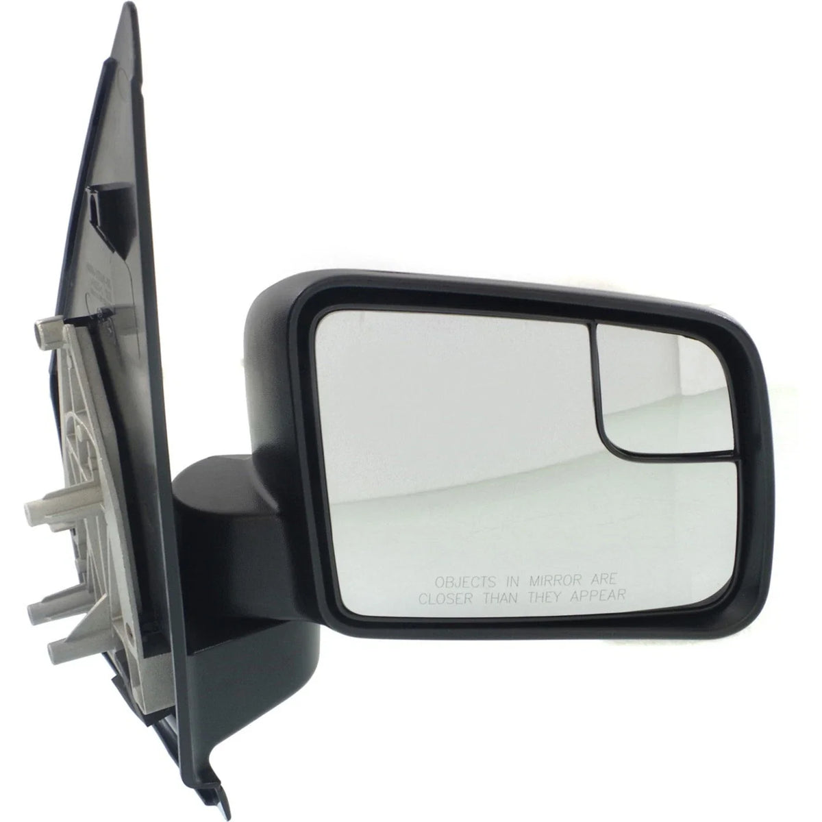 Black Manual Mirrors (Set of 2) for Ford Transit Connect 2011-2013