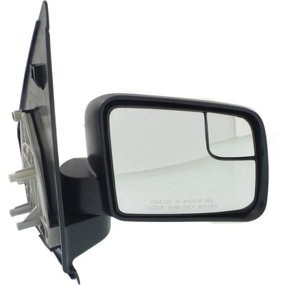 Black Manual Mirrors (Set of 2) for Ford Transit Connect 2011-2013