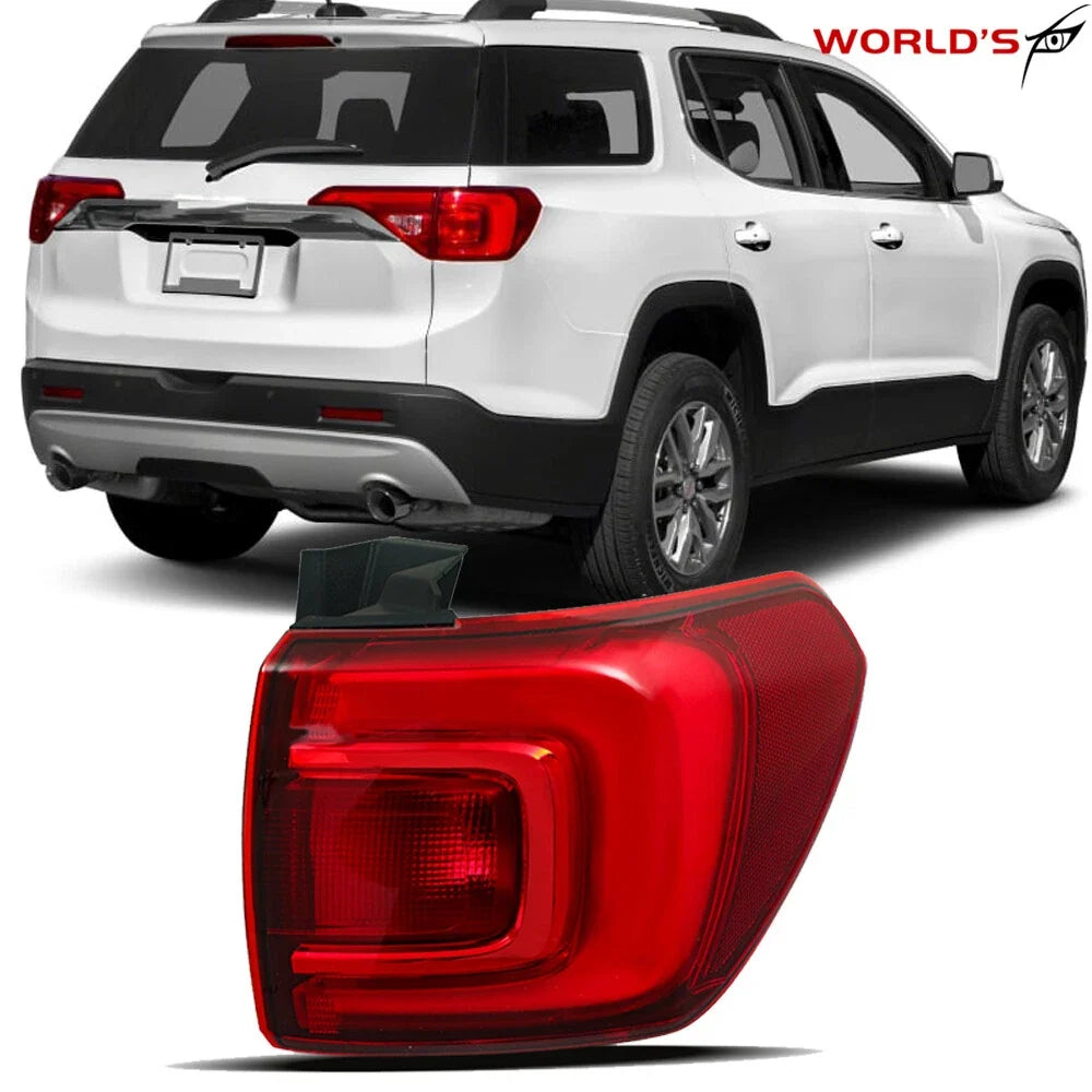 LED Tail Light for GMC Acadia (2017–2019) Black Clear Right Side