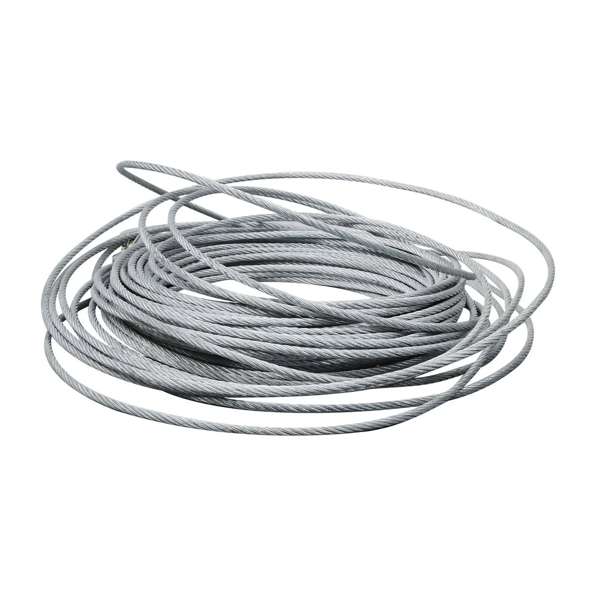 100 ft Galvanized Wire Rope Winch Cable 3/16" with G70 Hook