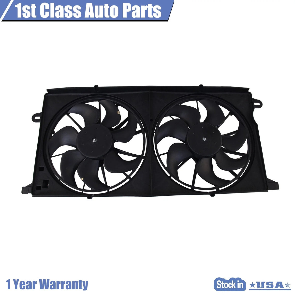 A/C Condenser Dual Cooling Fan Assembly for Buick Park Avenue (1997–2005)