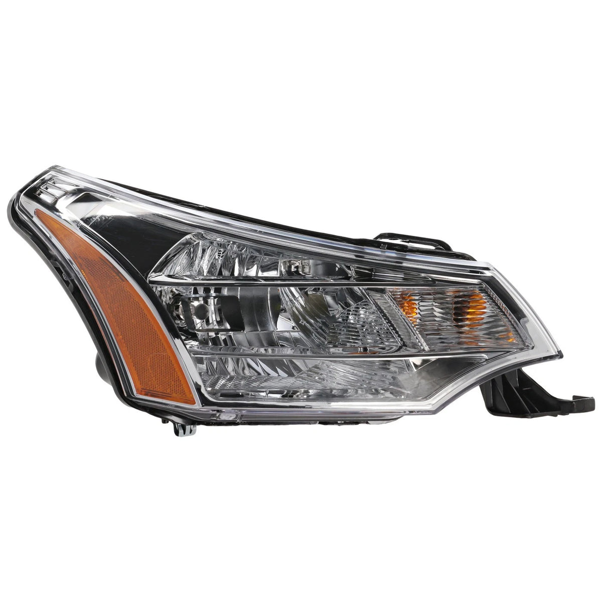 Passenger Side Headlight for Ford Focus (2008–2011) Halogen with Bulb