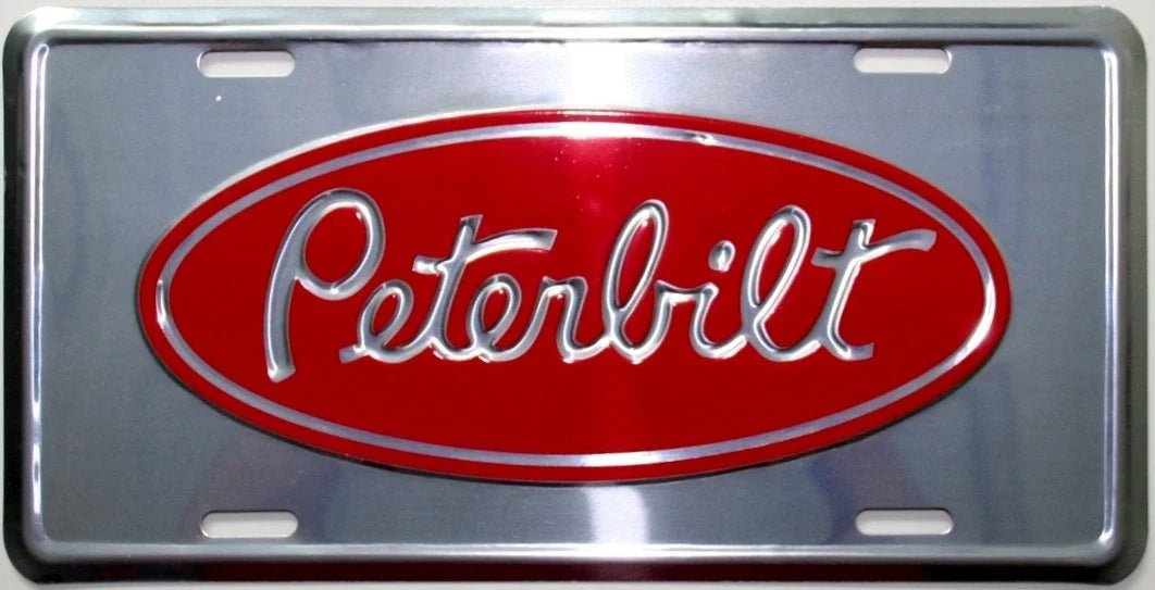 License Plate Emblem for Peterbilt (2010–2023)