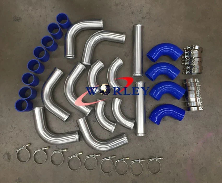 Aluminum Turbo Piping Kit for Intercooler - 2.5" Universal