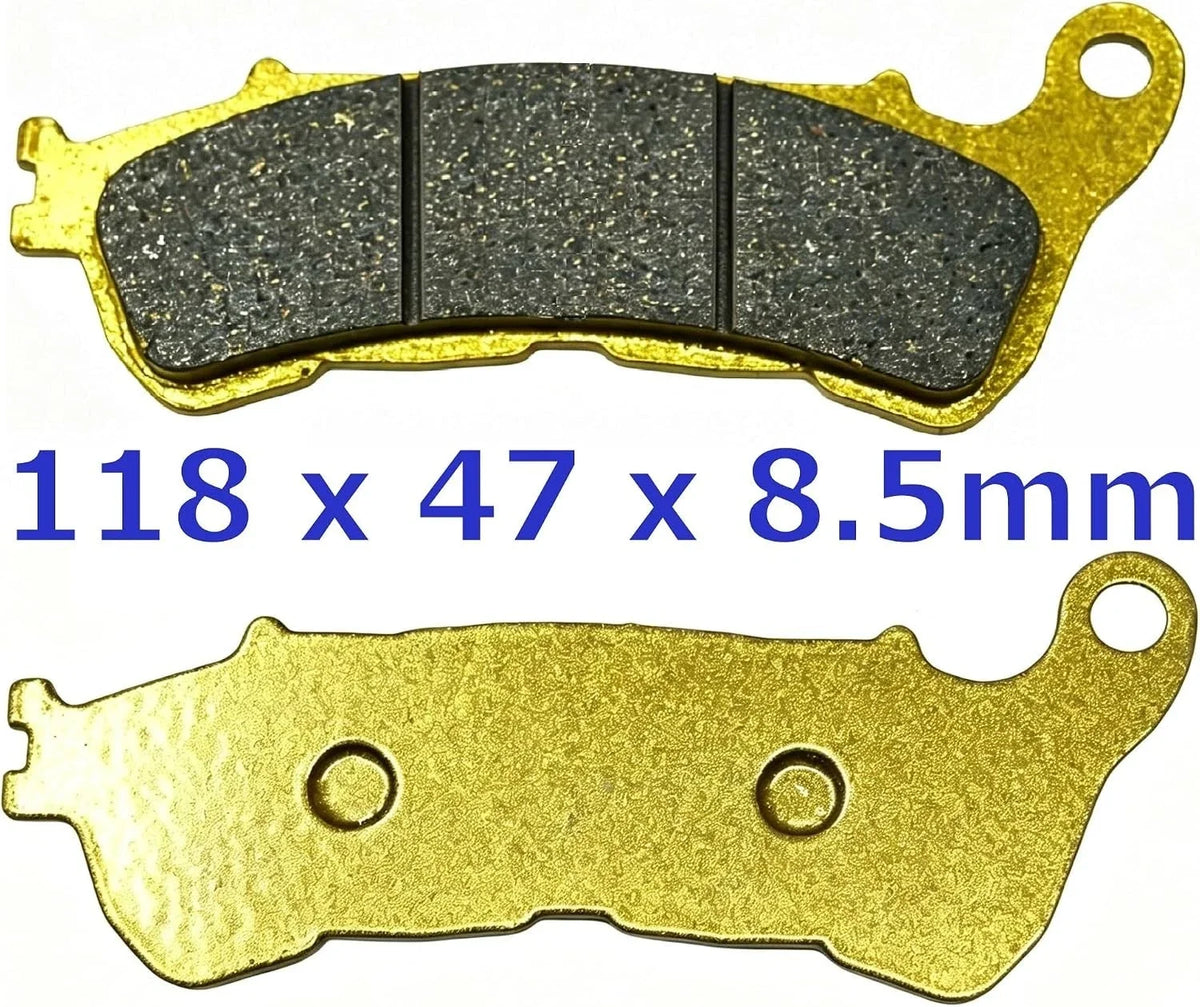 Set of 2 MC Front Rear Brake Pads for Honda GL 1800 Goldwing (2018–2026)