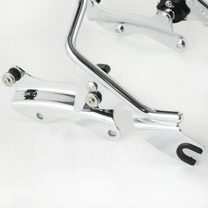 Backrest Sissy Bar Pad with 4 Point Docking Kit for Harley Touring 2014-2023