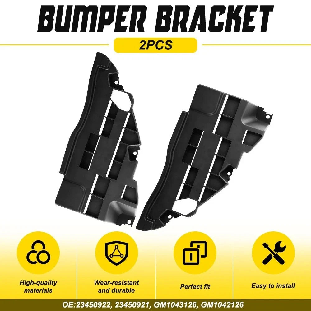 Front Support Brackets for Bumper - Chevy Colorado GMC Canyon 2015-2020