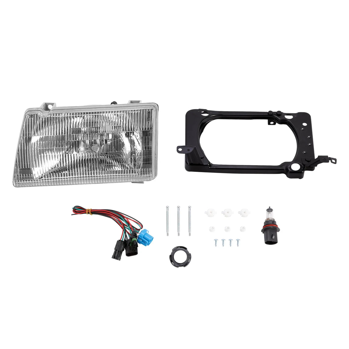 Headlamp with Bulb for Peterbilt 375 385 Driver Side Left