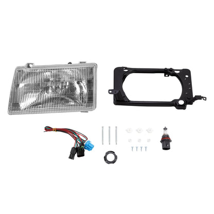 Headlamp with Bulb for Peterbilt 375 385 Driver Side Left