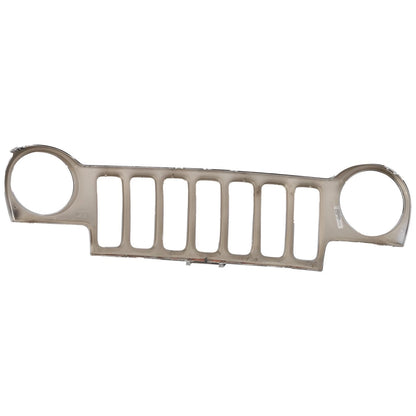 Grille Shell for Jeep Liberty (2002–2004) Chrome Plastic