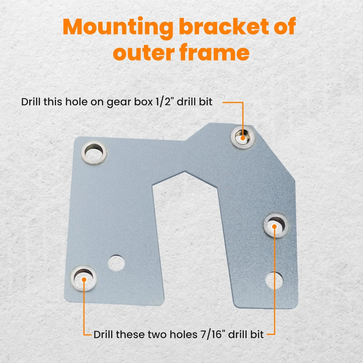 Mounting Bracket Kit for Chevy C10 Power Conversion (1960-1966)