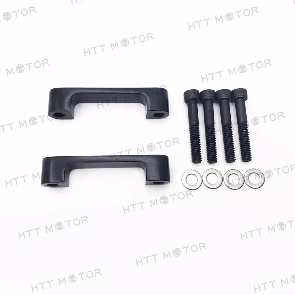 Black Spacer Bracket for Front Fender on Harley FLHT FLHR FLTR (1996-2013)
