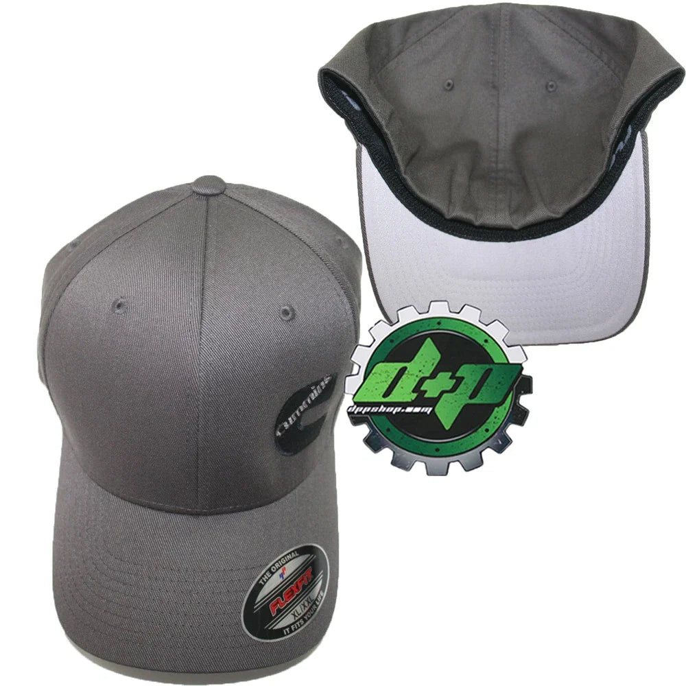 Cummins Flex Fit Hat Ball Cap - Dark Gray (XL/XXL)
