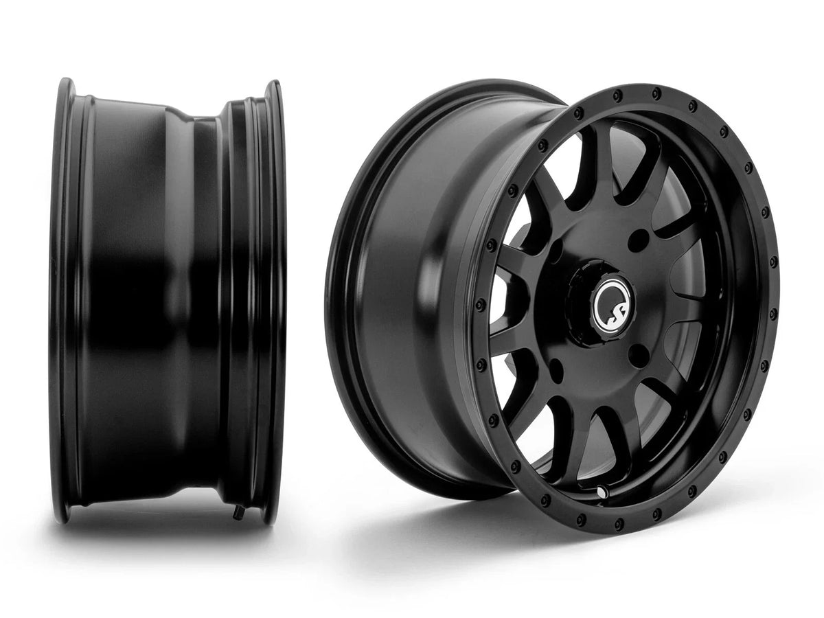 4x SuperATV Black Highline Wheels for (See Fitment)