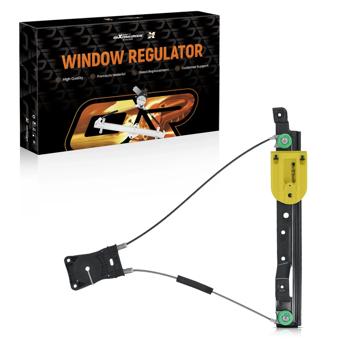 Driver Side Rear Window Regulator for 2010-2015 Jaguar XFR/XFR-S