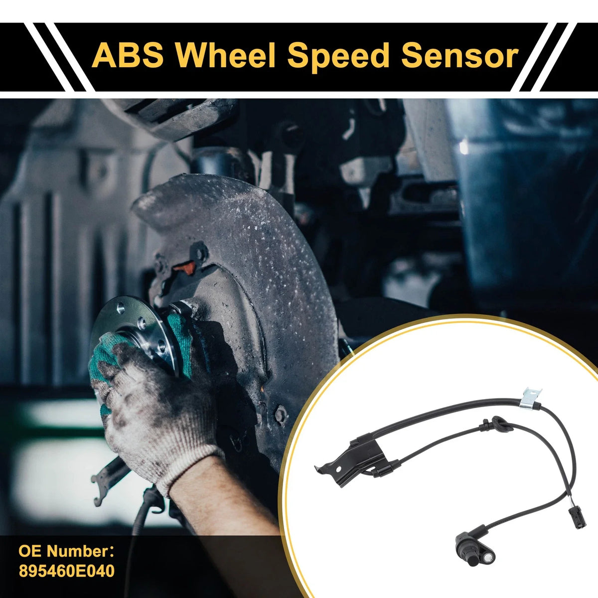 ABS Wheel Speed Sensor No. 895460E040 for Toyota Highlander (2001–2007)