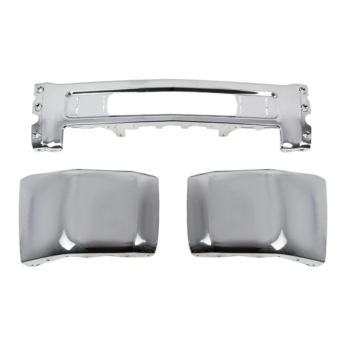2015-2019 Chevy Silverado 2500HD 3500HD Chrome Front Bumper Face Bar