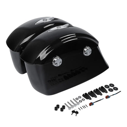 Hard Saddle Bag & Electronic Latch for Indian Chieftain 2014-2024
