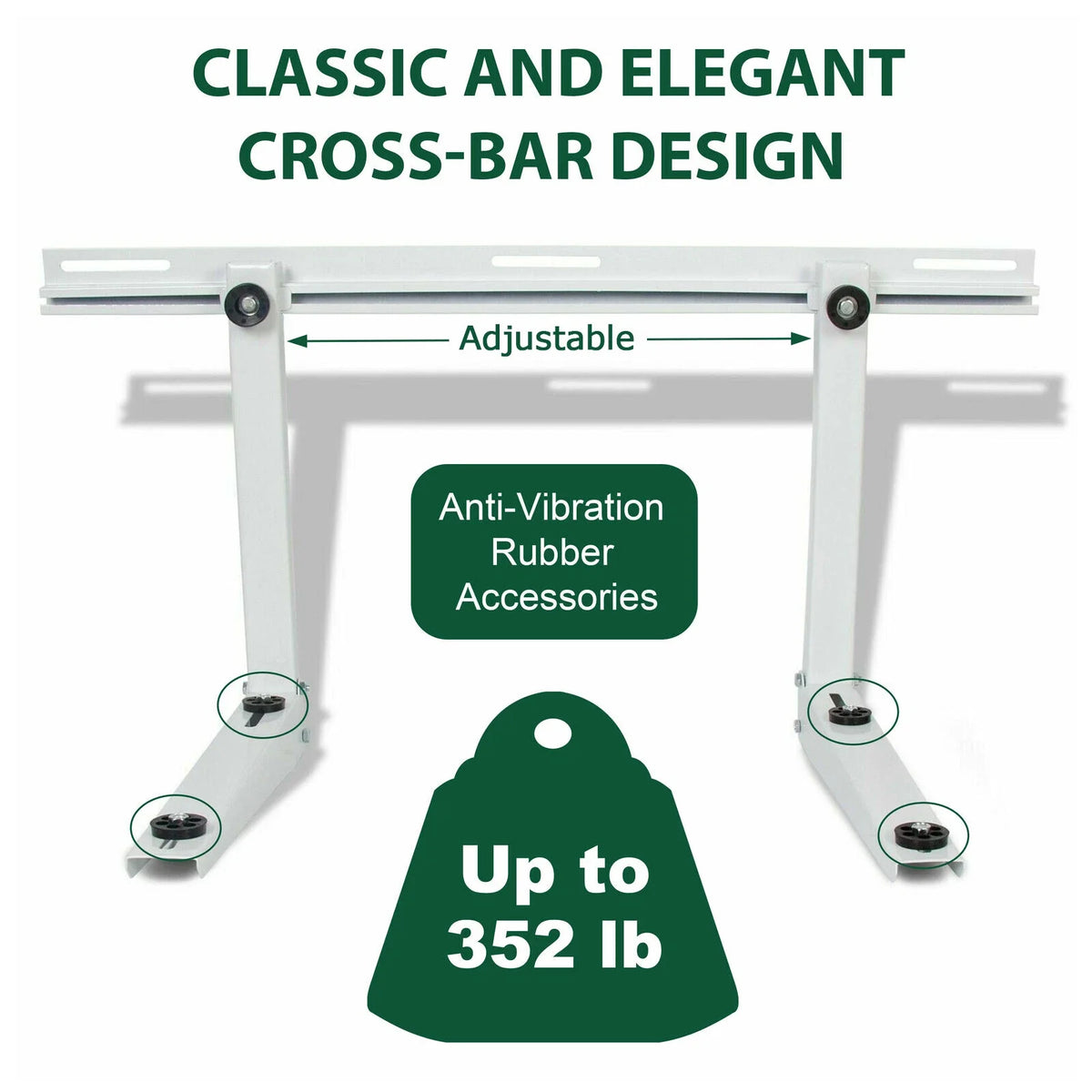 Wall Mount Bracket for Ductless Heat Pump Mini Split (9000-36000BTU)