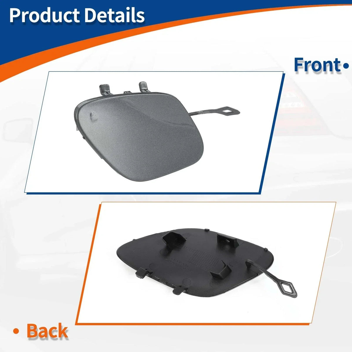 Tow Hook Cover for Front Bumper in Selenite Grey - Mercedes A-Class 2019-2023