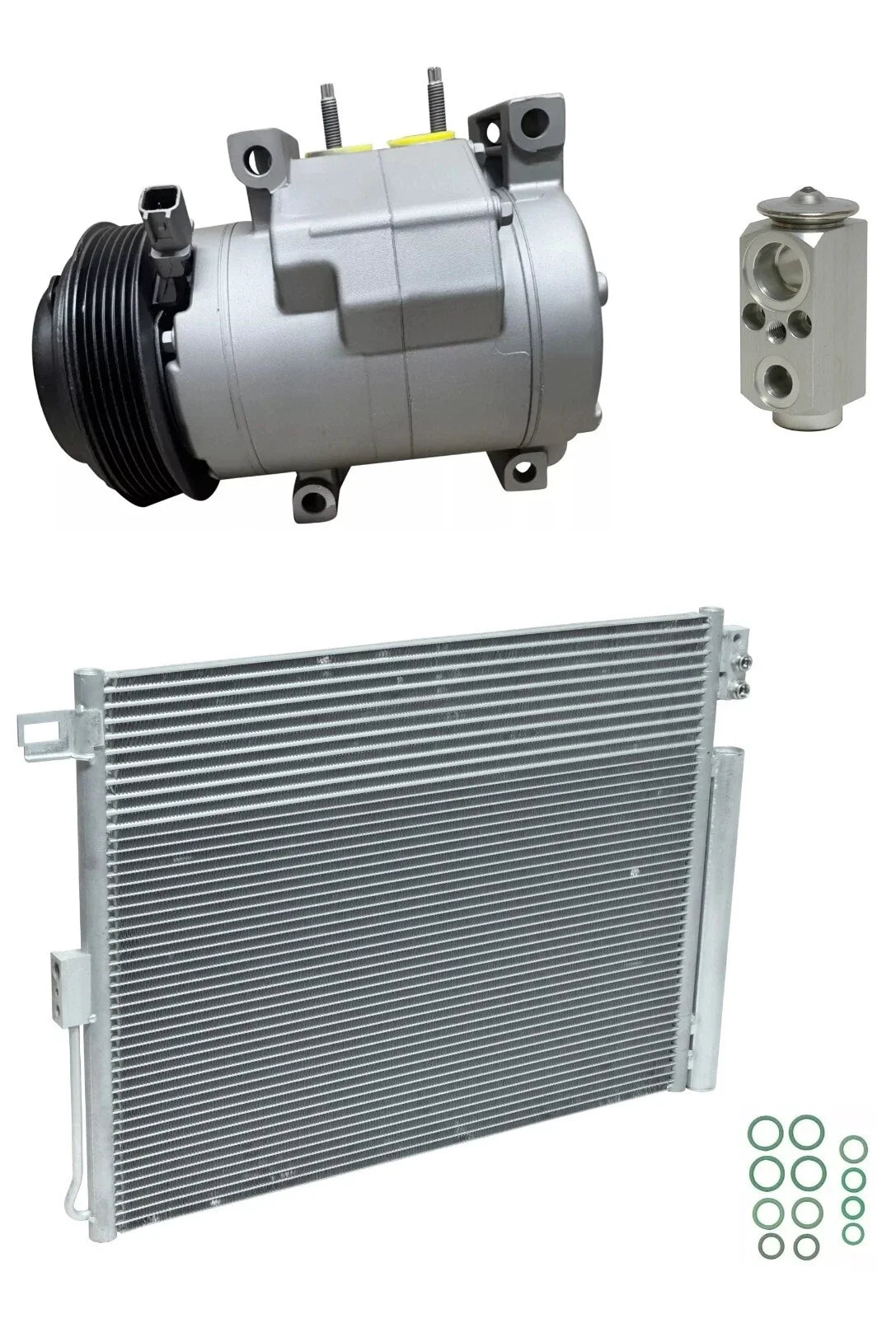 AC Compressor Kit With Condenser for Dodge Durango 3.6L (2018–2018)