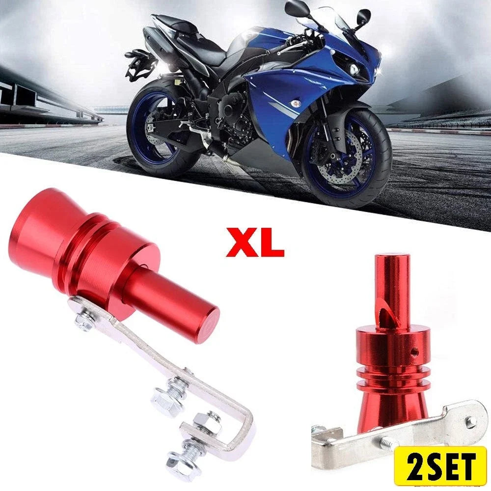 2X Blow Off Turbo Noise Valve for Universal Fit (Car Accessories)
