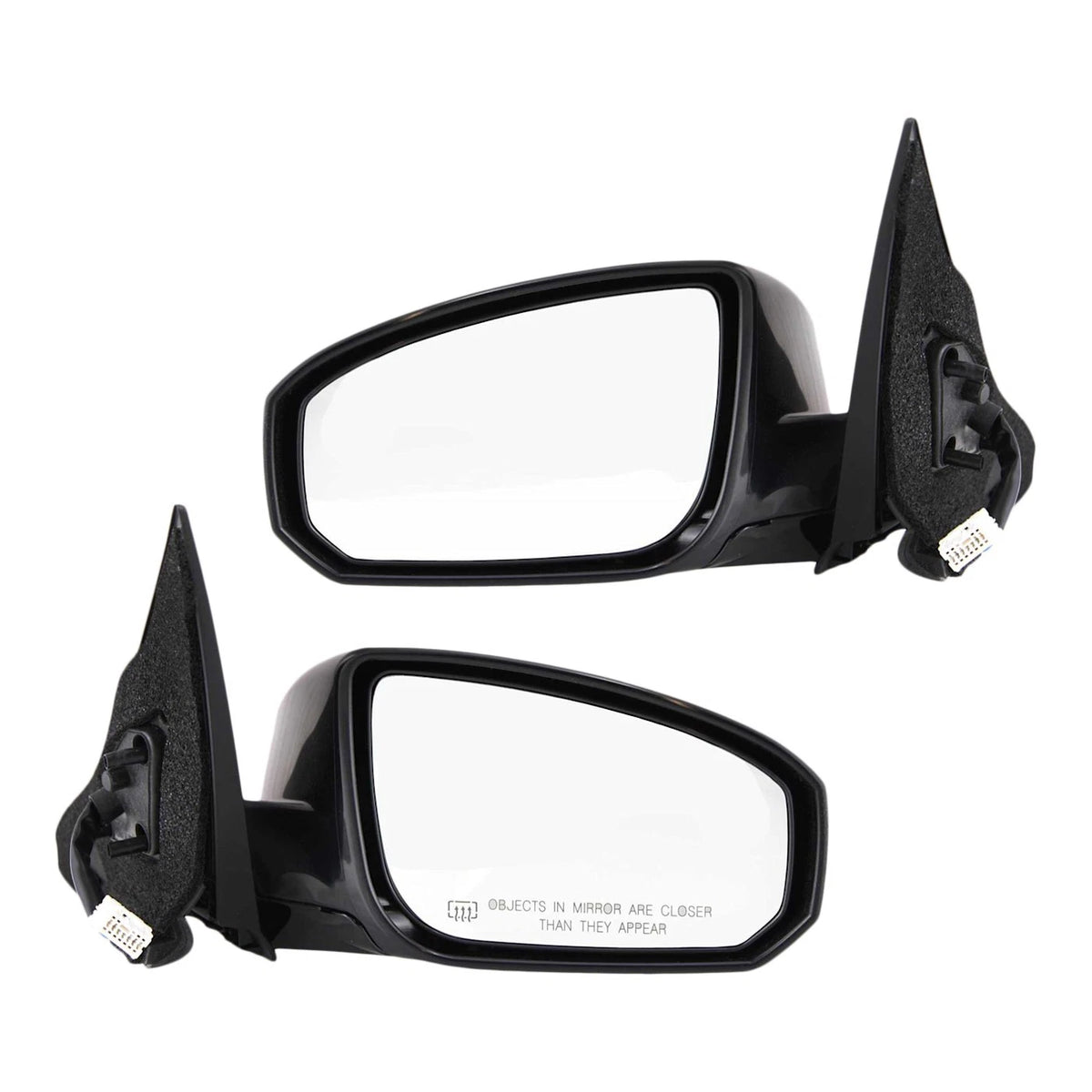 Set of 2 Power Heated Mirrors for Nissan Maxima (2004–2005) with Memory