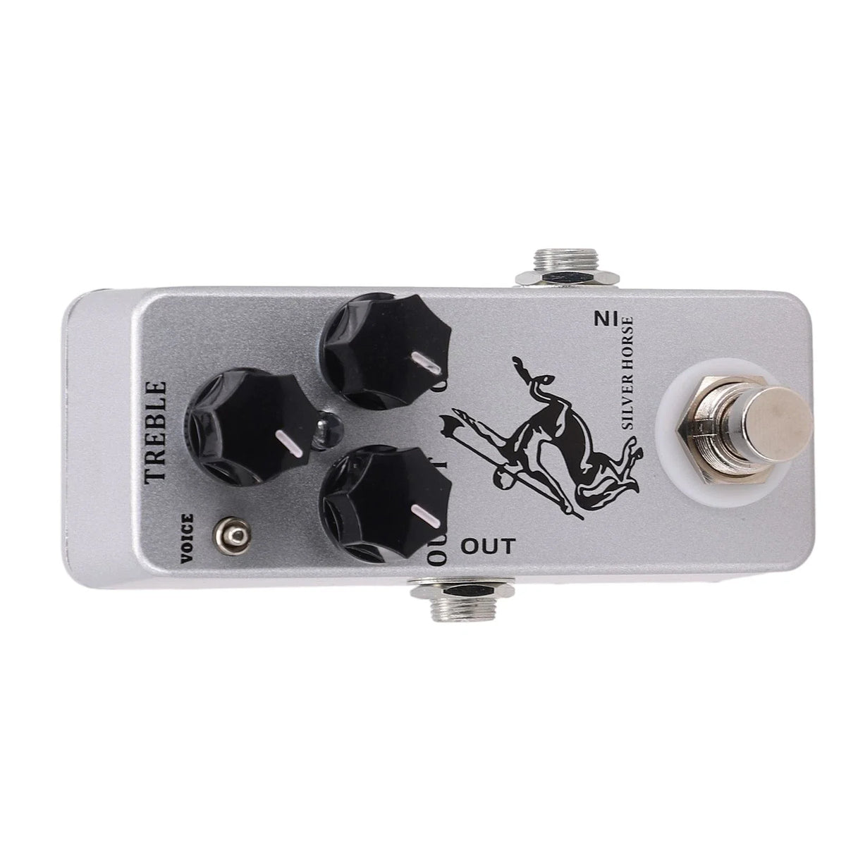 Overdrive Effect Pedal Shell for Metal Output (3.7x1.5x1.3in)