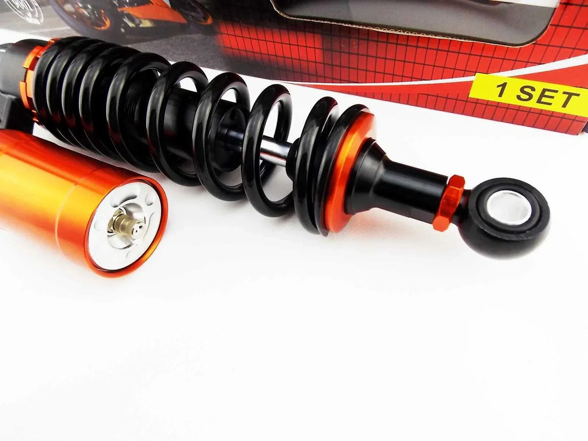 JBS 12" Nitrogen Shock Absorbers for Harley Dyna FXDC/I