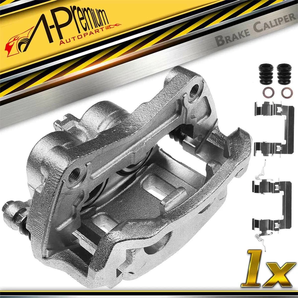 Front Right Disc Brake Caliper with Bracket for Nissan Pathfinder (2008–2012)