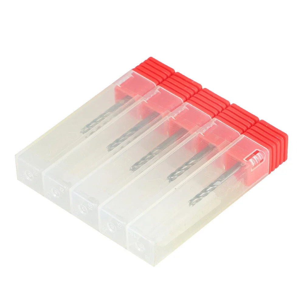 5 Pcs Carbide End Mill 1/8" Shank for
