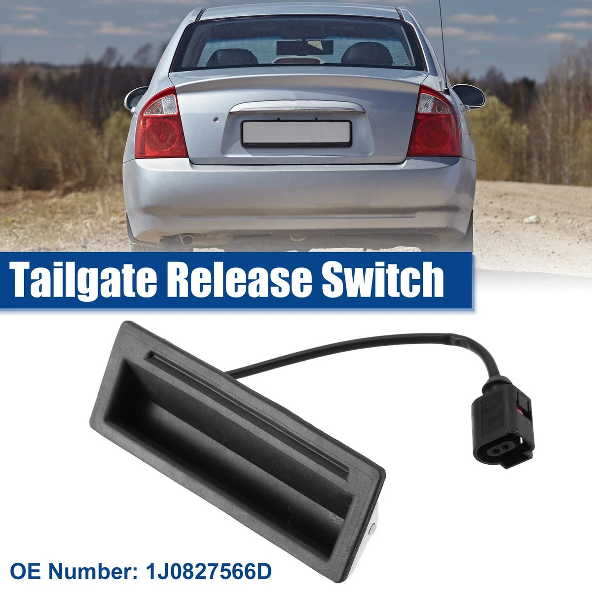 Rear Tailgate Release Switch for Volkswagen Jetta (2011–2018)