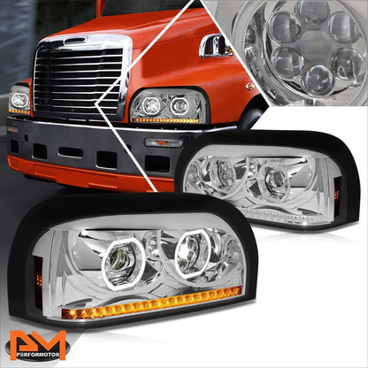 LED Signal Projector Headlights for Freightliner Century Class (1996–2010)