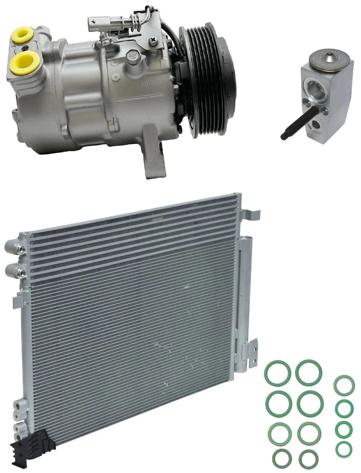 AC Compressor Kit with Condenser for Cadillac ATS 3.6L (2018–2019)