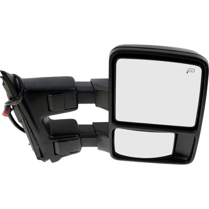 Tow Mirror Set, Power Heated, Extendable for Ford F250 Super Duty 2008-2009
