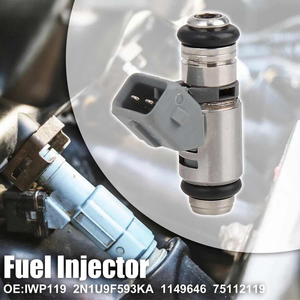 IWP119 Fuel Injector for Ford Fiesta (2001–2010), Ford KA (1996–2008)
