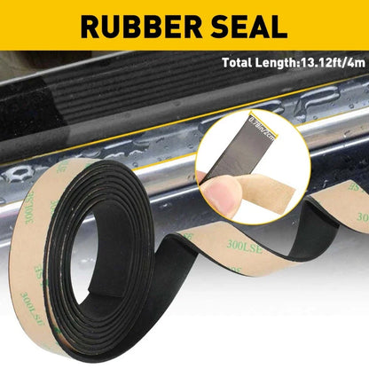 Car Weatherstrip Trim Set of 4 for Front and Rear Window Edges